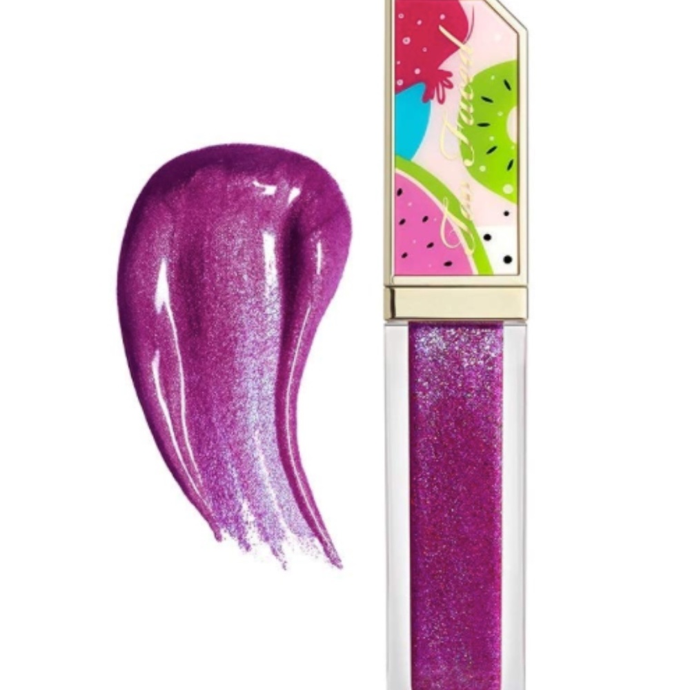 Too Faced - TUTTI FRUITTI - Juicy Fruits Comfort Lip Glaze - PLUM CRAZY!